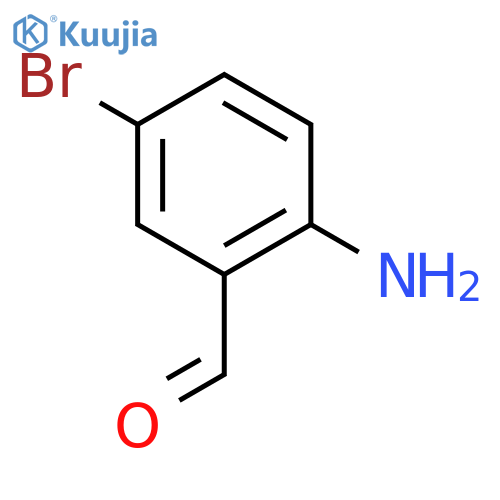 2-Amino-5-bromobenzaldehyde structure