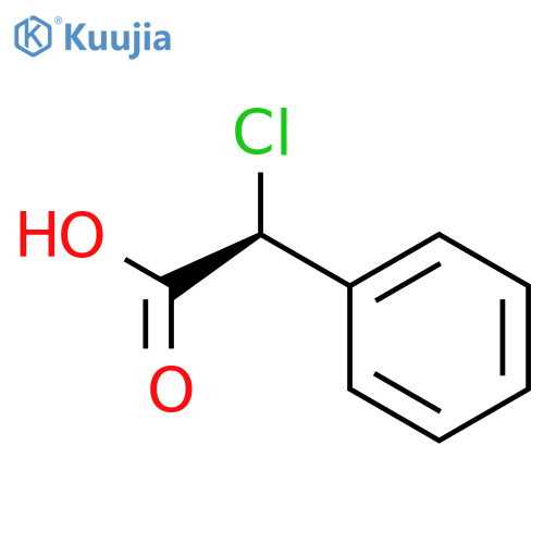 (2S)-2-chloro-2-phenylacetic acid structure