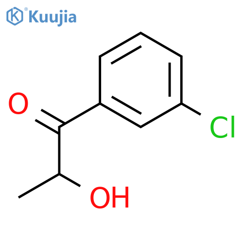 (R)-1-(3-Chlorophenyl)-2-hydroxy-1-propanone structure