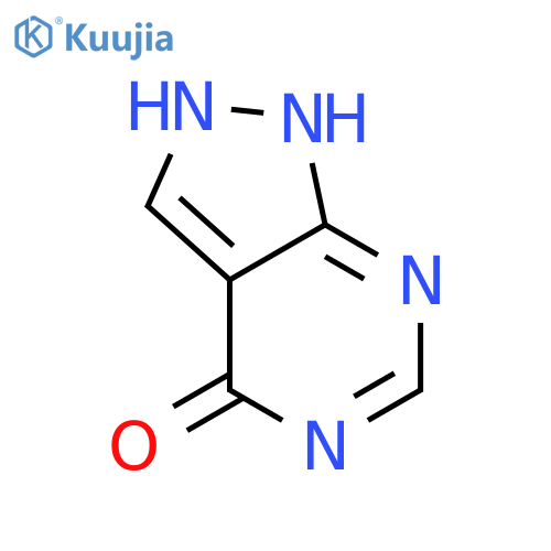 1H-Pyrazolo[3,4-d]pyrimidin-4-ol,conjugate monoacid (9CI) structure