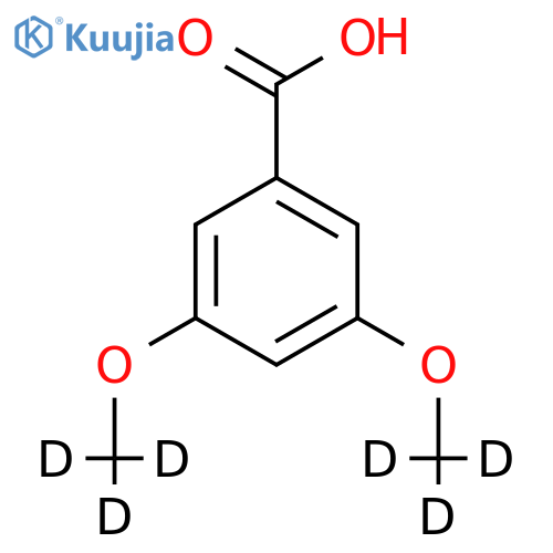 3,5-di(2H3)methoxybenzoic acid structure