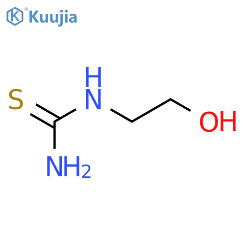 (2-hydroxyethyl)thiourea structure