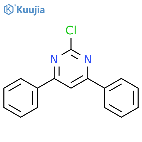 2-Chloro-4,6-diphenylpyrimidine structure