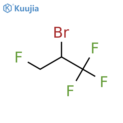 2-Bromo-1,1,1,3-tetrafluoropropane structure