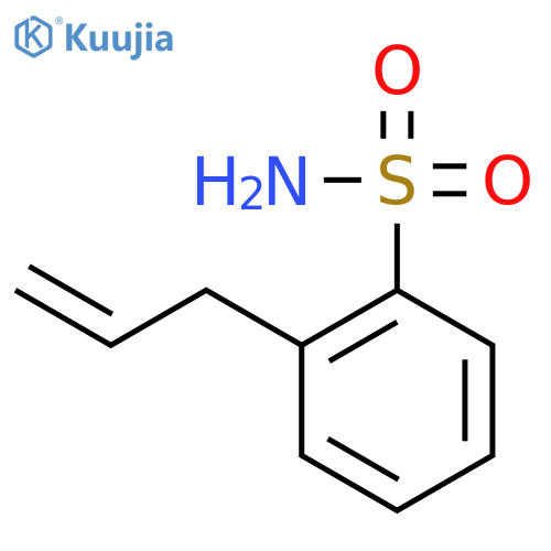 Benzenesulfonamide,2-(2-propen-1-yl)- structure
