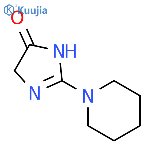 4H-Imidazol-4-one,3,5-dihydro-2-(1-piperidinyl)- structure