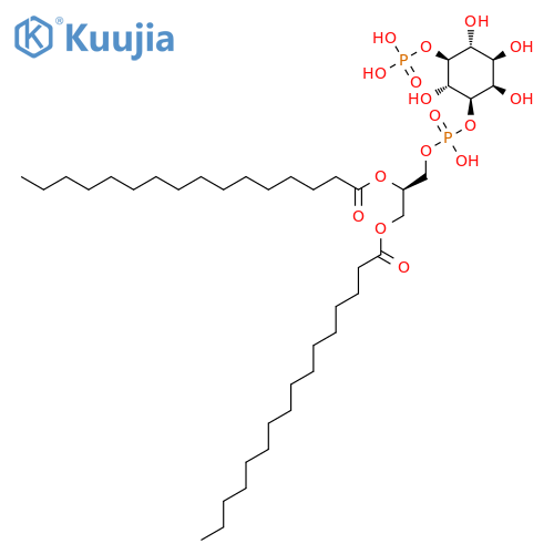 1,2-Dipalmitoyl phosphatidylinositol 5-phosphate structure