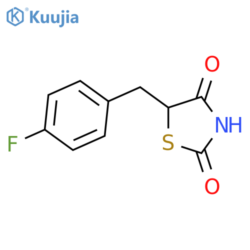 5-(4-Fluorobenzyl)-2,4-thiazolidinedione structure