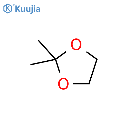 2,2-dimethyl-1,3-dioxolane structure