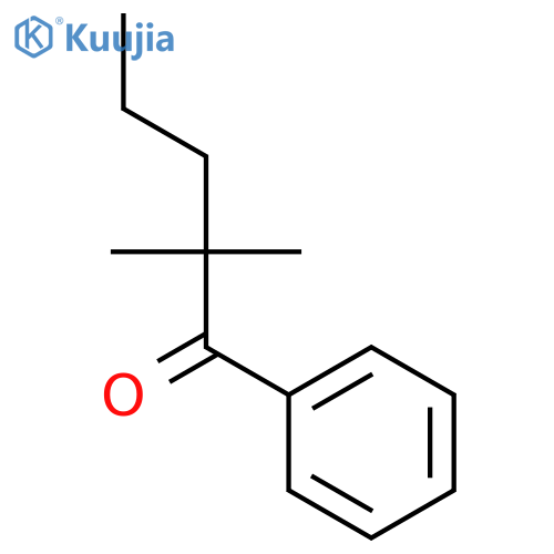 1-Pentanone, 2,2-dimethyl-1-phenyl- structure