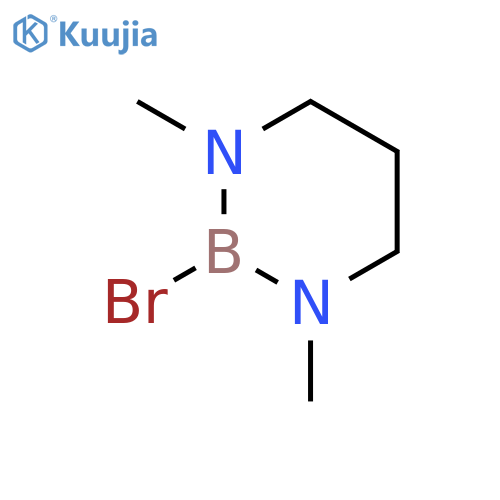 1,3,2-Diazaborine, 2-bromohexahydro-1,3-dimethyl- structure