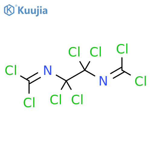 Carbonimidic dichloride, (1,1,2,2-tetrachloro-1,2-ethanediyl)bis- (9CI) structure