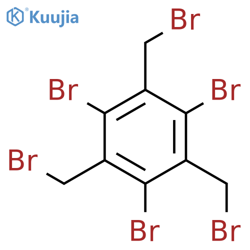 Benzene, 1,3,5-tribromo-2,4,6-tris(bromomethyl)- structure