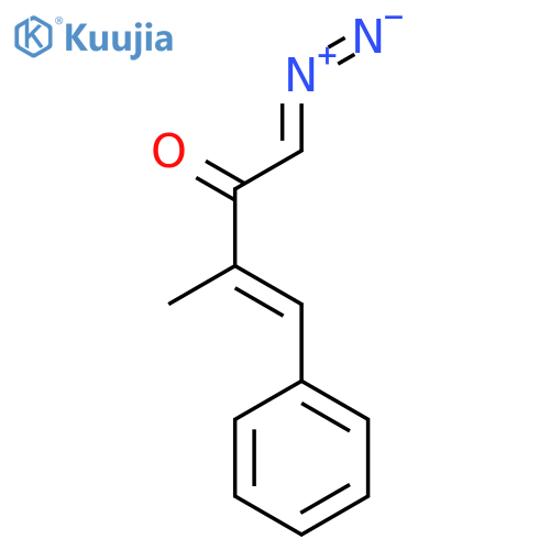 3-Buten-2-one,1-diazo-3-methyl-4-phenyl- structure