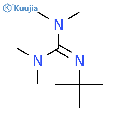 N''-tert-butyl-N,N,N',N'-tetramethylguanidine structure