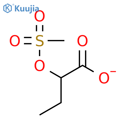 Acetic acid,2-[(methylsulfonyl)oxy]-, ethyl ester structure