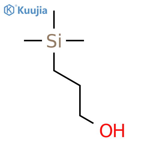 3-Trimethylsilyl-1-propanol structure