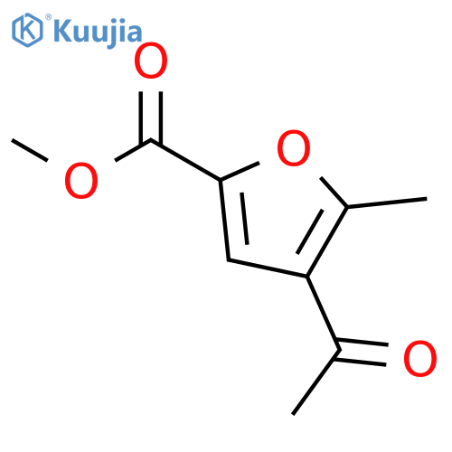 Methyl 4-acetyl-5-methylfuran-2-carboxylate structure