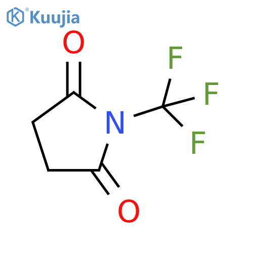 2,5-Pyrrolidinedione, 1-(trifluoromethyl)- structure