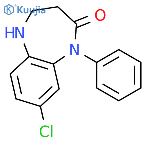 2H-1,5-Benzodiazepin-2-one,8-chloro-1,3,4,5-tetrahydro-1-phenyl- structure