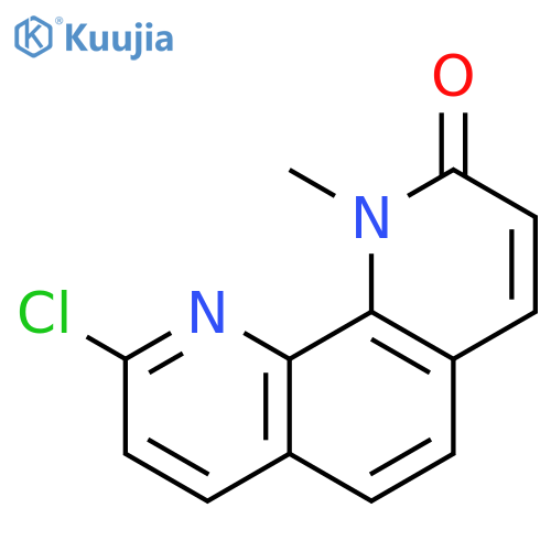 9-Chloro-1-methyl-1,10-phenanthrolin-2(1H)-one structure