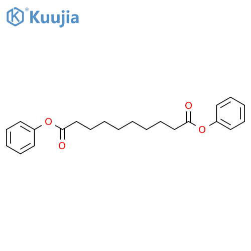 Decanedioic acid,1,10-diphenyl ester structure