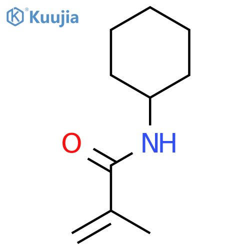 N-Cyclohexyl-2-methyl-acrylamide structure