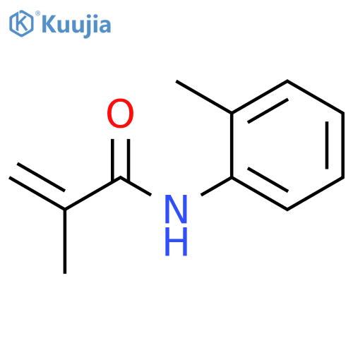 2-PROPENAMIDE, 2-METHYL-N-(2-METHYLPHENYL)- structure
