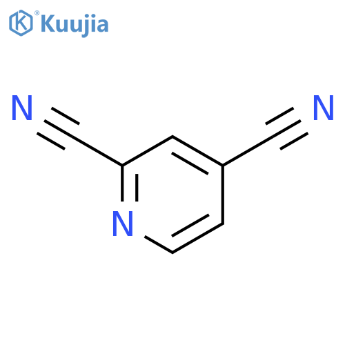 Pyridine-2,4-dicarbonitrile structure