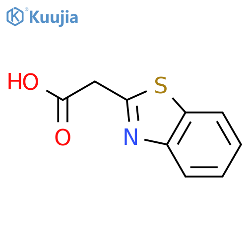 2-(BenzoDthiazol-2-yl)acetic Acid structure