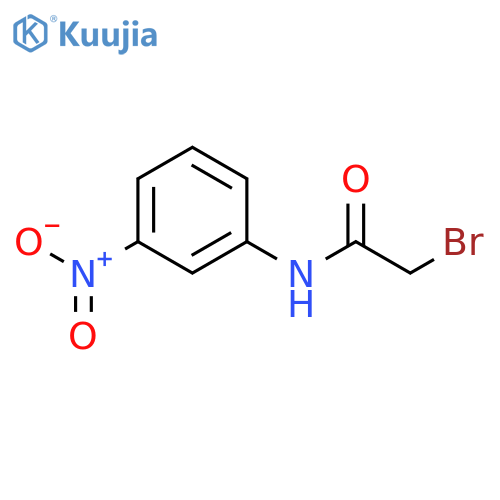 Acetamide, 2-bromo-N-(3-nitrophenyl)- structure