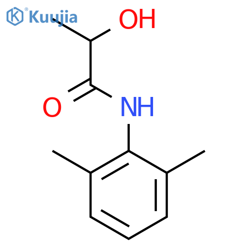 Propanamide, N-(2,6-dimethylphenyl)-2-hydroxy- structure