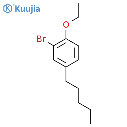 2-Bromo-1-ethoxy-4-pentylbenZene structure
