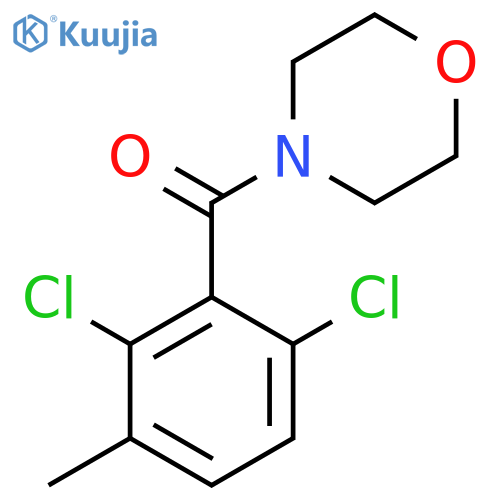 (2,6-Dichloro-3-methylphenyl)(morpholino)methanone structure