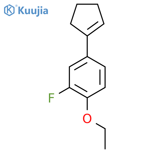 4-(Cyclopent-1-en-1-yl)-1-ethoxy-2-fluorobenZene structure