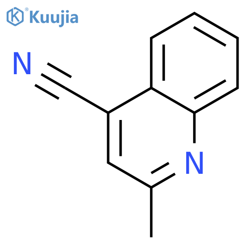 2-methylquinoline-4-carbonitrile structure