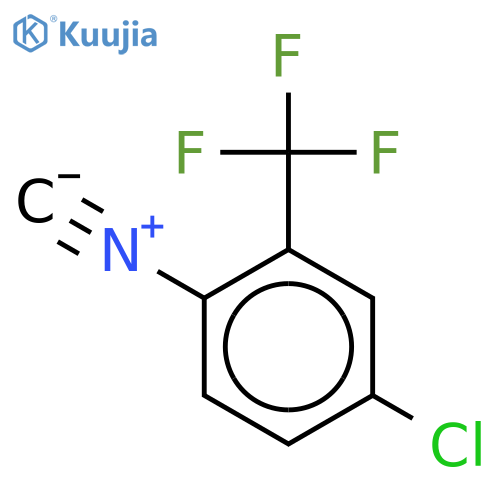 4-chloro-1-isocyano-2-(trifluoromethyl)benzene structure