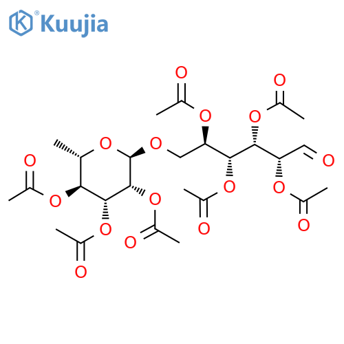 Rutinose Heptaacetate structure