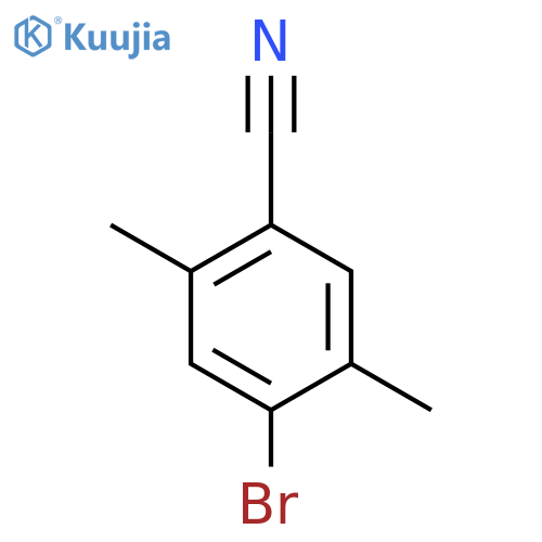 4-Bromo-2,5-dimethylbenzonitrile structure