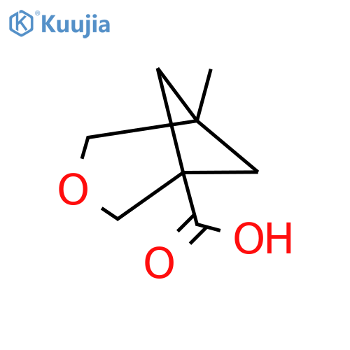 5-Methyl-3-oxabicyclo[3.1.1]heptane-1-carboxylic acid structure
