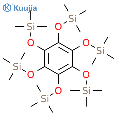 Silane, [1,2,3,4,5,6-benzenehexaylhexakis(oxy)]hexakis[trimethyl- structure