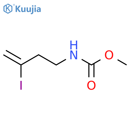 Carbamic acid, (3-iodo-3-butenyl)-, methyl ester structure