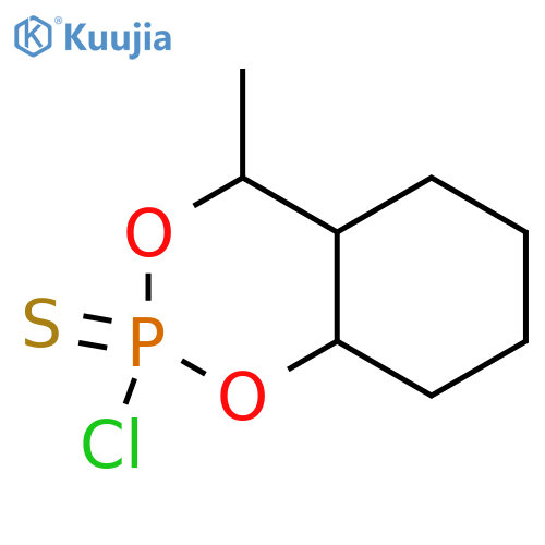4H-1,3,2-Benzodioxaphosphorin,2-chlorohexahydro-4-methyl-, 2-sulfide structure