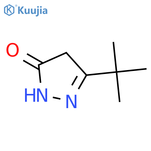 3-tert-butyl-4,5-dihydro-1H-pyrazol-5-one structure