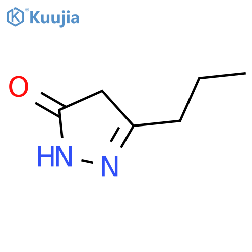 3-propyl-4,5-dihydro-1H-pyrazol-5-one structure