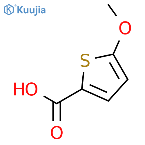 5-Methoxythiophene-2-carboxylic acid structure