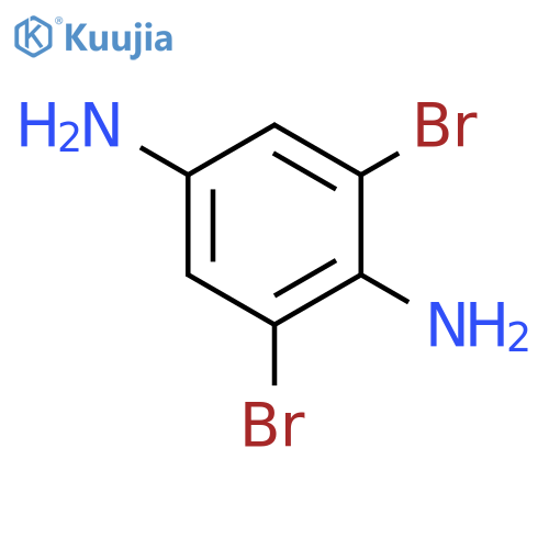 2,6-Dibromobenzene-1,4-diamine structure