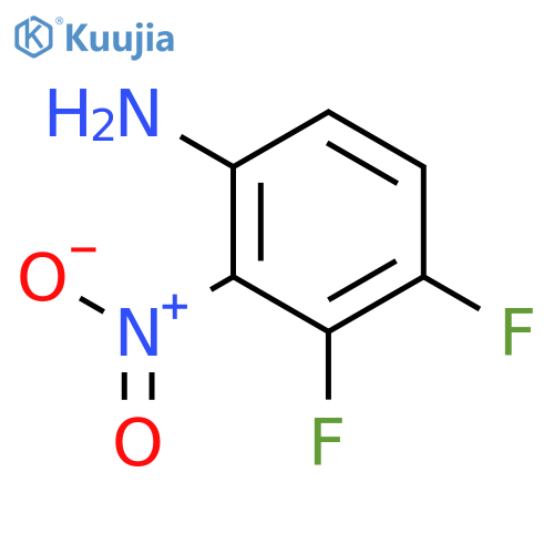 3,4-Difluoro-2-nitroaniline structure
