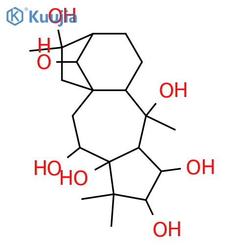 2,3,5,6,10,14,16-Grayanotoxaneheptol; (1α,2β,3β,5β,6β,9β,10α,14β,16α)-form structure
