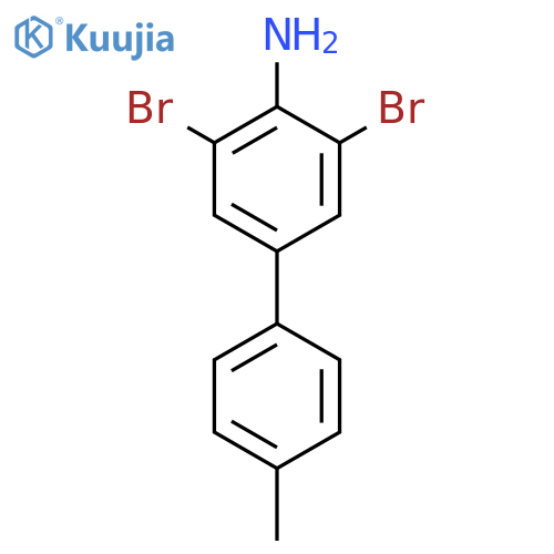 3,5-Dibromo-4'-methyl-[1,1'-biphenyl]-4-amine structure